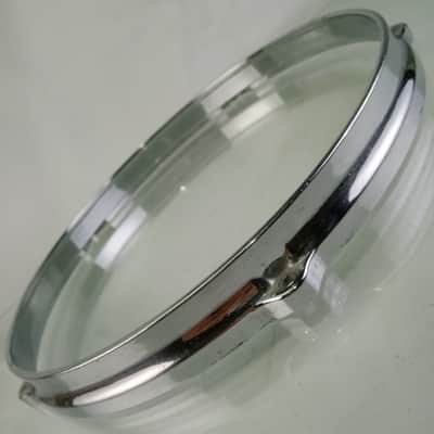 *Gretsch 12" Die-Cast 5-Lug Tom Drum Batter Rim/Hoop Chrome Vintage 60s-70s Rack image 2
