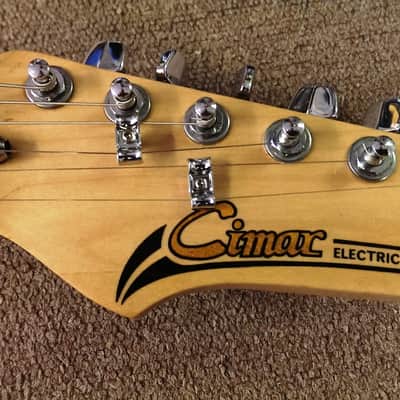 80’s Cimar/Ibanez V Shape Electric Guitar, Blue, Humbuckers, Maple, Your First? image 8