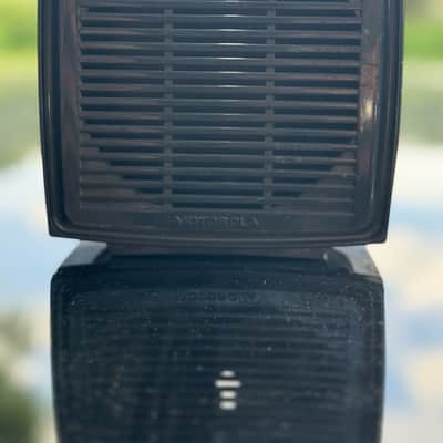 Small Vintage Motorola Speaker Enclosure 1970s - 1980s - Black New Old Stock with Screws great for DIY speaker mini cabinet box image 6