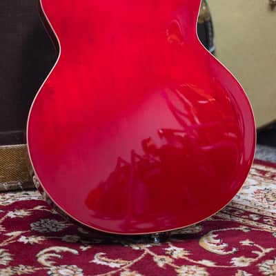 2012 Gretsch G5442BDC Double Cut Electromatic Bass - in Red image 4