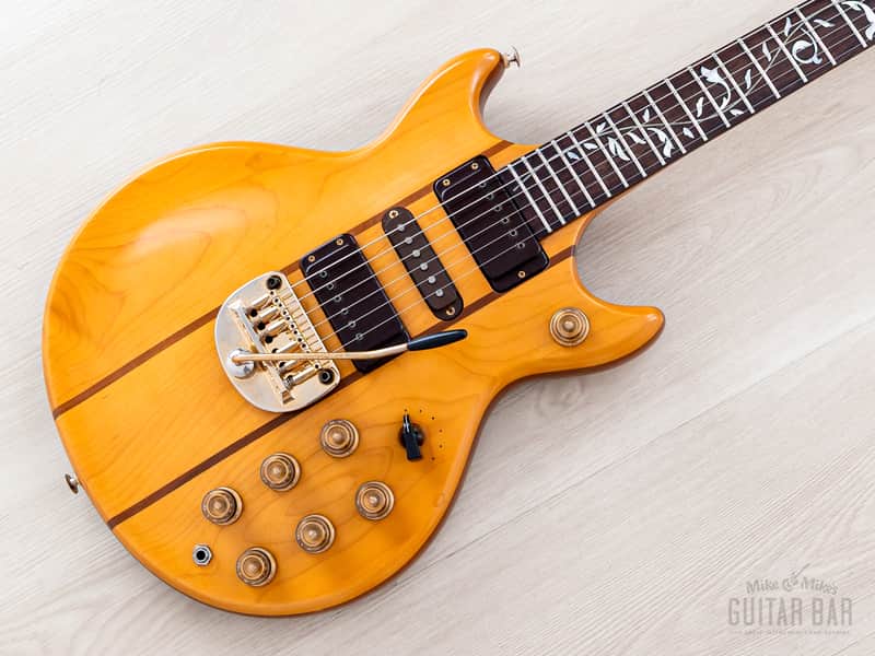 1980 Greco GO-III Speed Way Non-Catalog Set Neck HSH Vintage Guitar Natural, Japan Fujigen