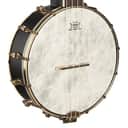 Kala Black Maple Banjo Concert Ukulele with Bag (KA-BNJ-BK-C)