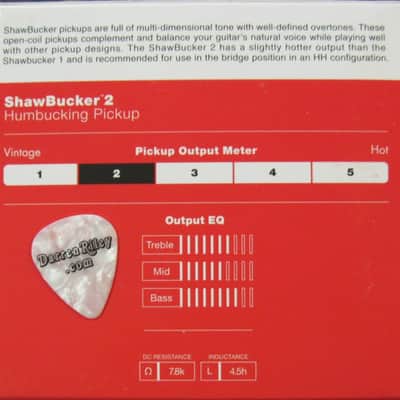 Fender Shawbucker 2 Humbucking Pickup 2 0992249002 image 2