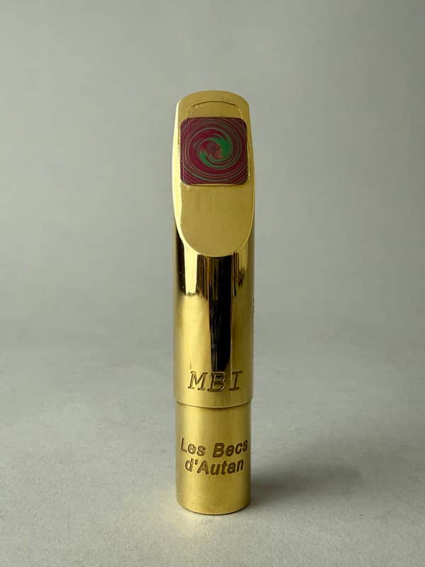 Les Becs d'Autan MB I Pilgrimage .115 Gold-Plated Tenor Saxophone Mouthpiece image 1