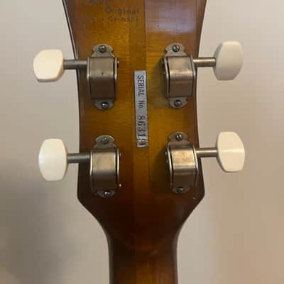 Hofner 500/2 Club Bass 1965 - 1970 - Sunburst image 11