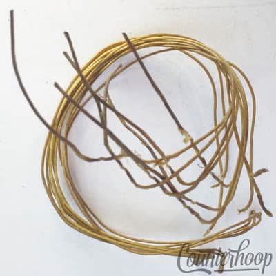 Ludwig 14" Catgut(Sheep)Natural Snare Drum Wires/12x Strands Vintage 10s Cat Gut image 1