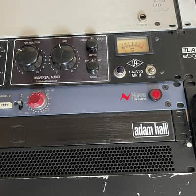 Universal Audio LA-610 MkII Tube Channel Strip 2008 - Present - Black image 3