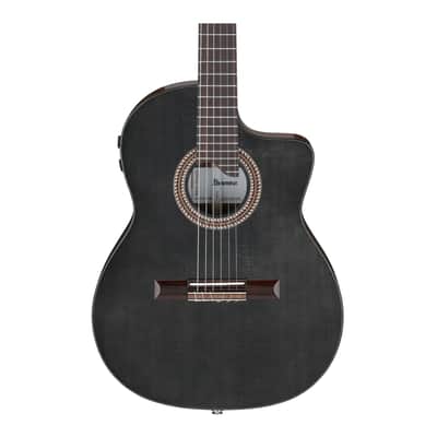 Ibanez GA3007CE Acoustic Electric Guitar with Hard Case (Natural High Gloss) image 4
