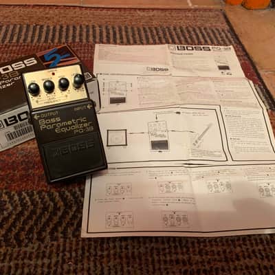 Boss PQ-3B Bass Parametric EQ (1991 - 1995) - "brown + gold" bass series 90´s image 3