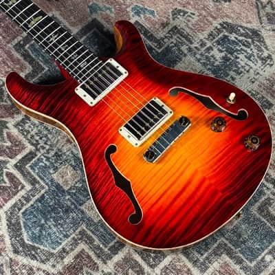 2018 PRS Private Stock #7439 Hollowbody II Dragon’s Breath Glow Custom Electric Guitar W/ Original Hardshell Case & Paperwork! image 9
