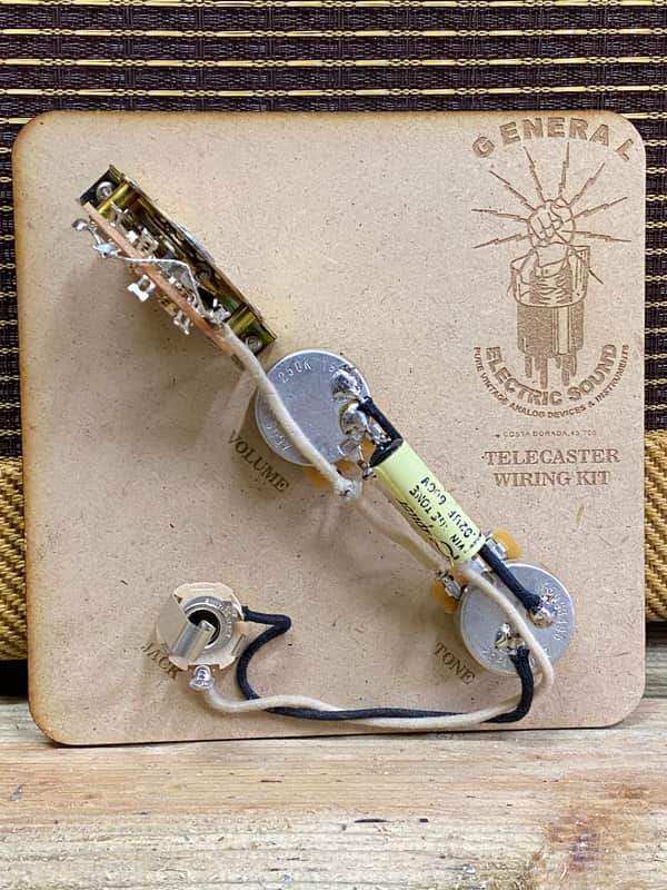 General Vintage Tone  Custom Telecaster Vintage Modern pre wired electronics  2020 Wiring set Tele image 1