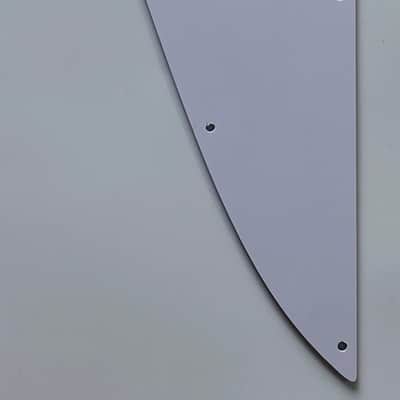 For Gibson Firebird Gold 3D Logo Guitar Pickguard 3 Ply White image 7
