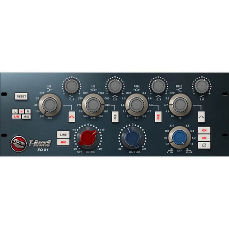 IK Multimedia T-RackS EQ 81 Plugin | British Preamp EQ (Download) image 1