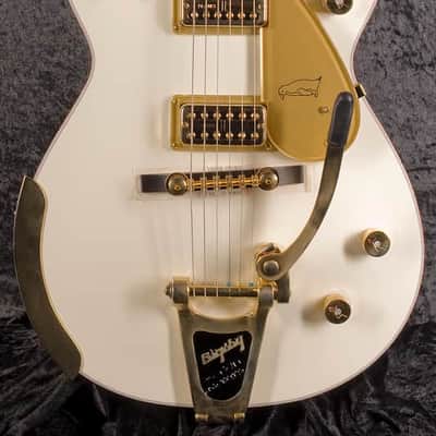 Gretsch Penguin Vintage White G6134T-58 Vintage Select '58 with Bigsby 2018 image 5