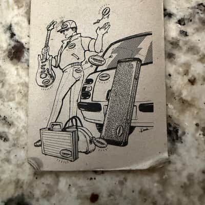 Boss Keychain NOS  1988 commemorating 5,000,000 units sold image 2