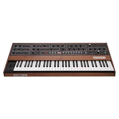 Sequential Prophet-5 Five-Voice Analog Poly Synthesizer with Knob-Per-Function Front Panel and 40-Program Sound Set image 2