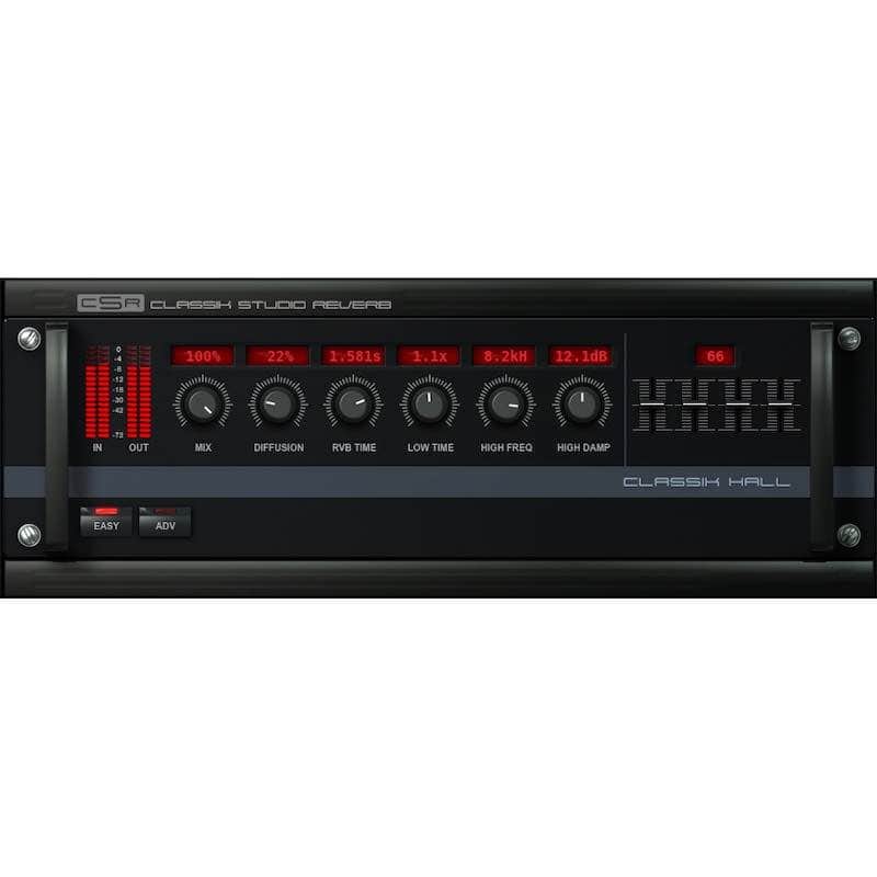 IK Multimedia CSR Hall Reverb Processor Software | Reverb Slovakia