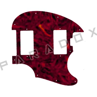 Custom Pickguard For 2018 - 2024 Sterling by Music Man RS30 StingRay Guitar H-H - Tortoise Shell Solid (Semi-Transparent) .070" image 1