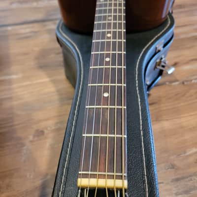 Vintage Cortez 860 Acoustic Guitar Mid 1970's Japan Great Shape W/Case Open Book Headstock image 12