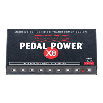 Voodoo Lab Pedal Power X8 Isolated Pedalboard Power Supply - Free Shipping to the USA - IN STOCK NOW