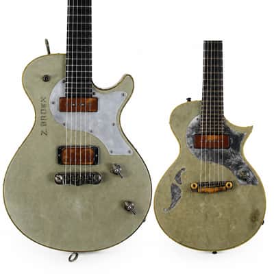 Schroeder WWII GI Radio Lane Guitar & Travel Guitar SET owned by Zac Brown Band image 1