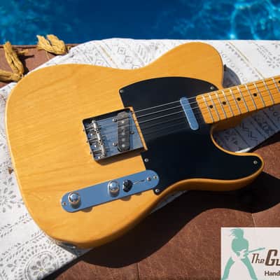 2008 Fender TL52-TX 1952 Telecaster Reissue - Premium Ash Body - w USA Made Texas Special Reissue PU's - Crafted in Japan - Pro Set-Up - w Perfect Frets/Action/Intonation! image 6