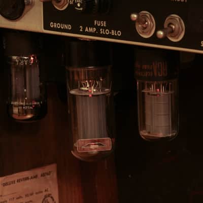 Deluxe Reverb Amp 1968-1969 AB-763 ''Blackface era'' image 6