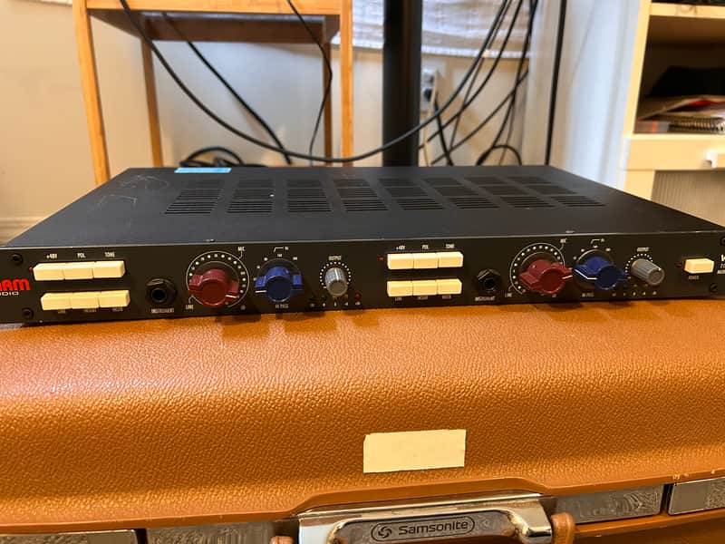 Warm Audio WA273 2-Channel British Microphone Preamp 2018 - Present - RAF Blue Gray image 1