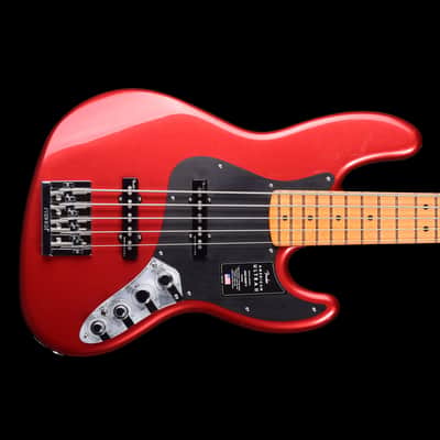 Fender American Ultra II Jazz Bass V 2024 - Sinister Red image 1