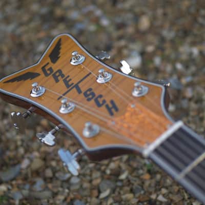 Gretsch G6134TFM-NH Nigel Hendroff Signature Penguin™, Ebony Fingerboard - Amber Flame image 13