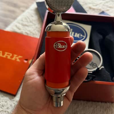 Blue Spark Large Diaphragm Cardioid Condenser Microphone 2010s - Orange image 1