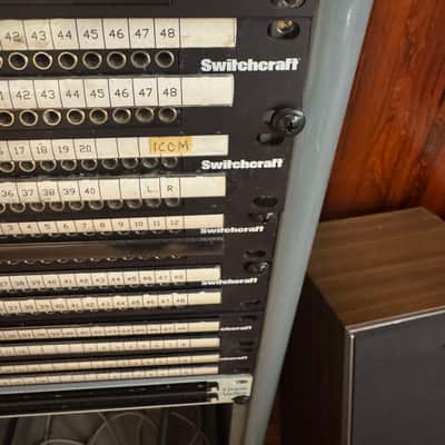 Switchcraft TT Patchbay – 96 Points (2x48) – Solder Lugs – Full Normalled (7 pieces or 1) image 2