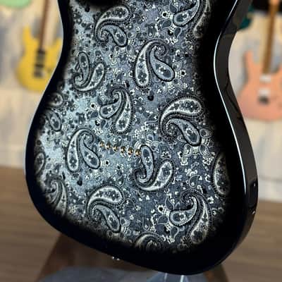 Fender MIJ Limited Edition Paisley Telecaster 2024 - 2025 - Black Paisley image 8