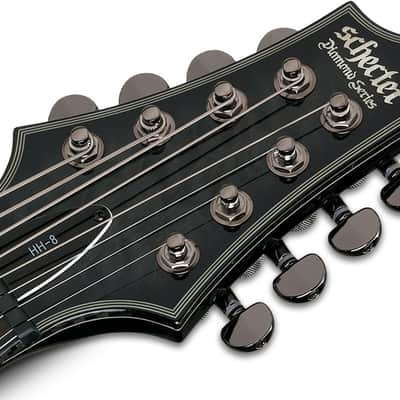 Schecter Hellraiser Hybrid C-8 - Trans Black Burst (TBB) (1925) image 7