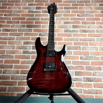 SCHECTER - DEMON 6 CRIMSON RED + HOUSSE Bild 3