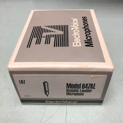 Electro-Voice EV 647AL Omnidirectional Dynamic Lavalier Microphone * NEW XLR CABLE * NEW IN BOX! 635A image 4
