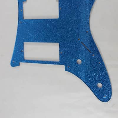 Blue Glitter Sparkle HXH HH Pickguard fits Ibanez(TM) RG550 Jem  RG image 1