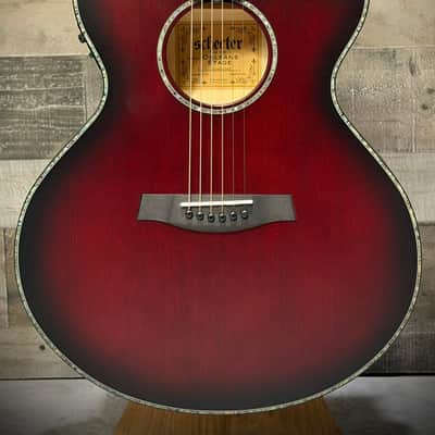 Immagine Synyster Gates 'SYN GA SC' Acoustic Guitar - Trans Black Satin Burst (3701) - 3