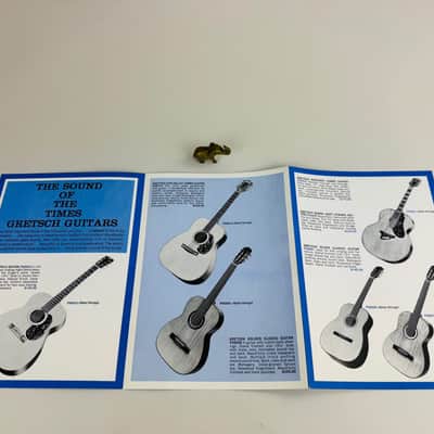 Gretsch Guitars & Bacon Banjos Foldout Brochure – Circa 1962 image 5