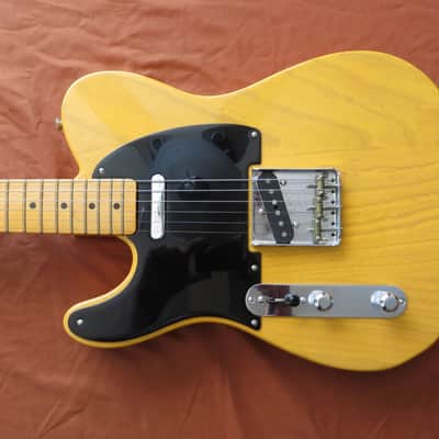 Lefty, Left Handed Fender American Vintage ‘52 Telecaster Reissue, Maple Fretboard, Butterscotch Blo image 1