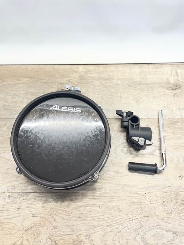 Alesis DM10 Dual Zone 8" Rubber Head Pad w/ Rack Mount & L-Bar image 1