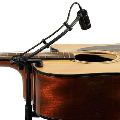 Audio-Technica ATM350a Cardioid Condenser Instrument Microphone w/ Guitar Mount System - 9" image 3