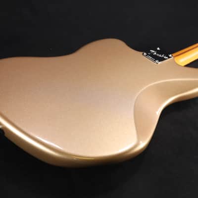 Fender American Professional Classic Jaguar Rosewood Fingerboard Faded Firemist Gold 665 image 3