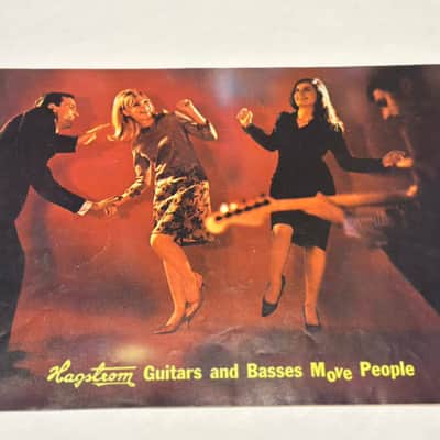 Hagstrom Guitars & basses "Move People" catalog 1966 image 1