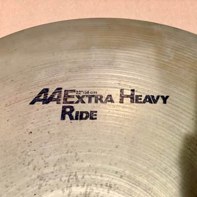 Sabian AA 22 Extra Heavy Ride! Super Rare! Brilliant Finish! Free Shipping! Discontinued in 1999! image 4