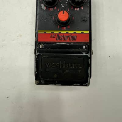 Washburn A-D2 Distortion Pre Stack In The Box Vintage Guitar Effect Pedal image 1