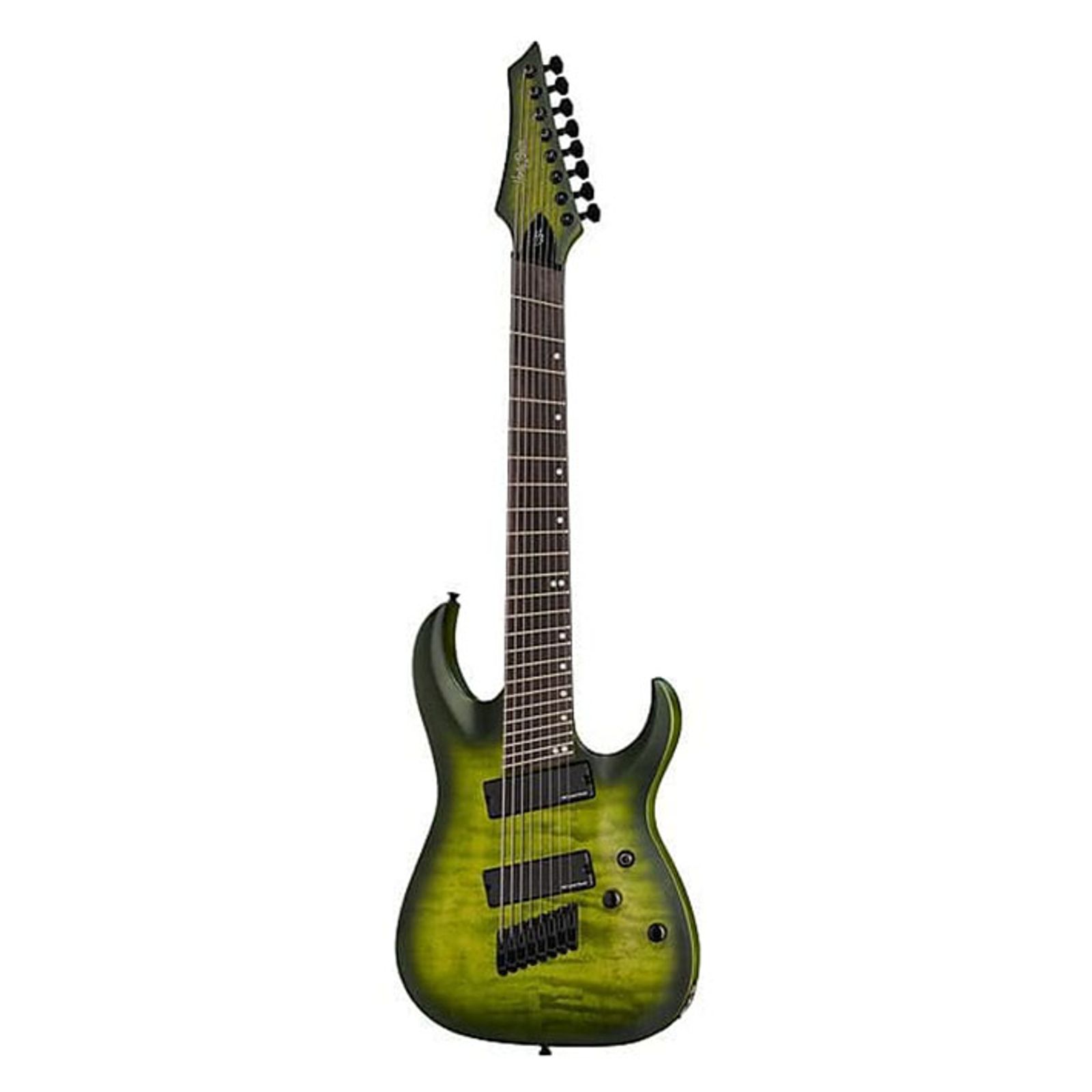 【激レア美品】Harley Benton 8弦ギター グラデーショングリーン Harley Benton MultiScale-8 NT | Reverb
