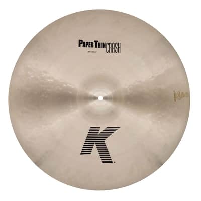 Zildjian 22” K Paper Thin Crash Cymbal - K2822 image 1