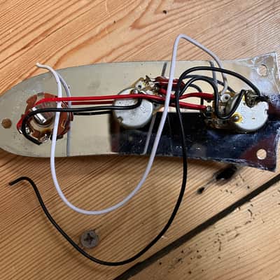 Fender Squier Vintage Modified Mustang Electric Guitar Loaded Control Plate 2016 image 4