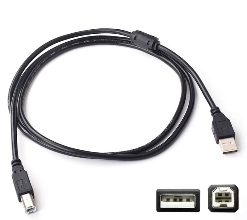 6FT USB 2.0 Data Cable for Native Instruments Komplete Kontrol: A25, A49, A61, M32 Controller Keyboards image 1